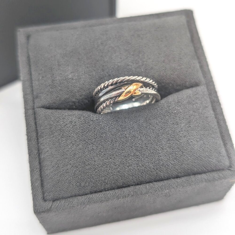 David Yurman X Crossover Band Ring - Size 5